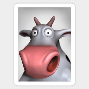 Cow Sticker